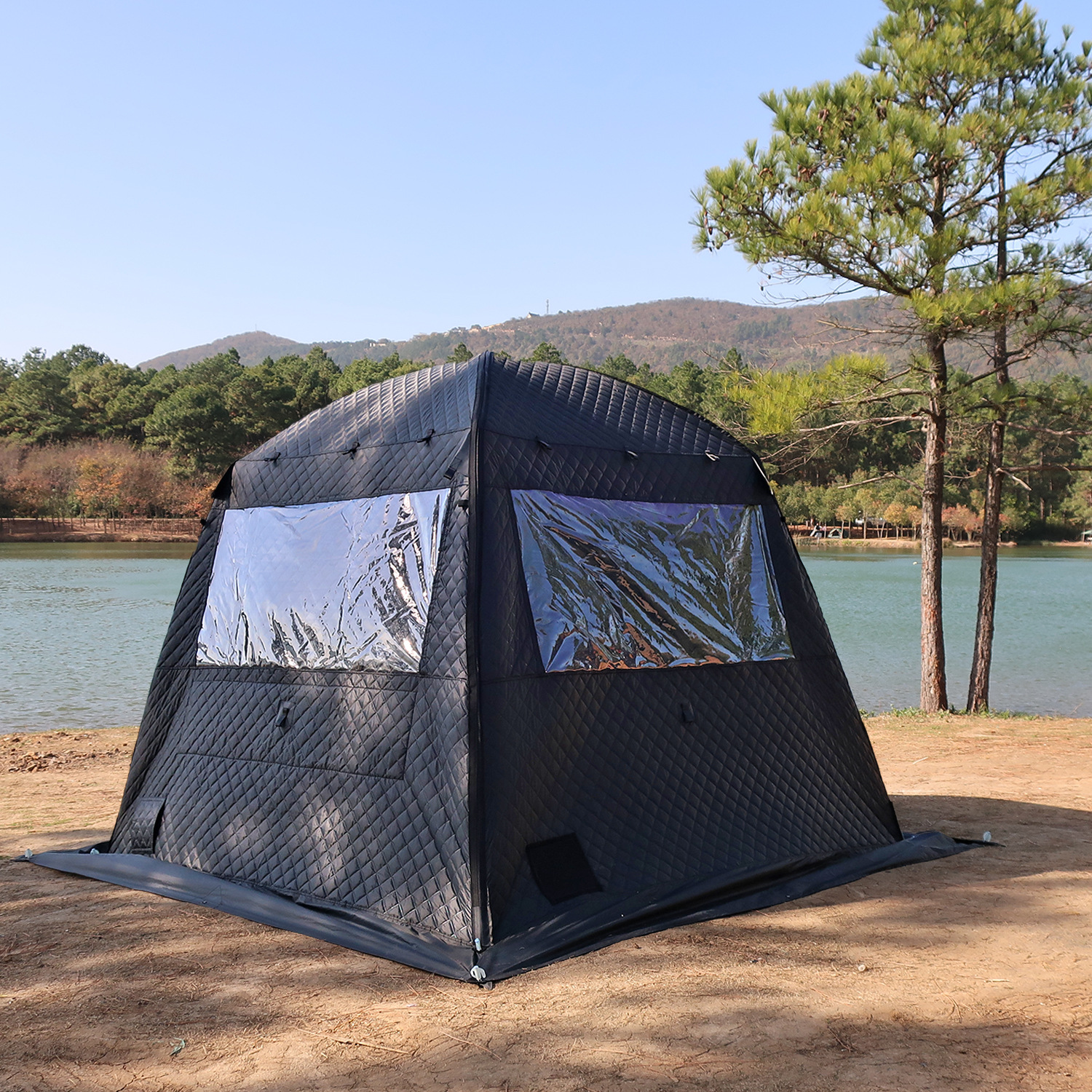 220x220x180cm Outdoor Camping  - Fishing Equipment Needed 评论和价格