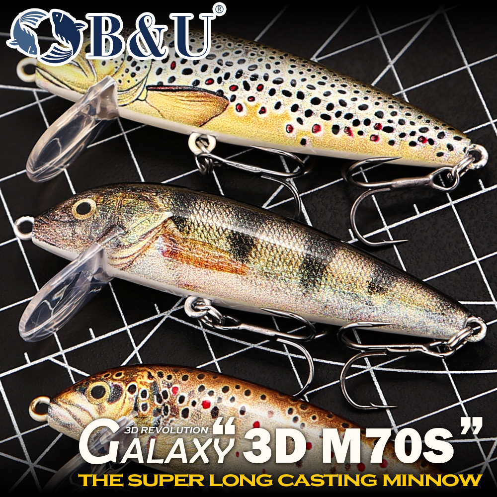 B&U Fishing Lures Sinking Minn - Trout Fishing Lure 评论和价格