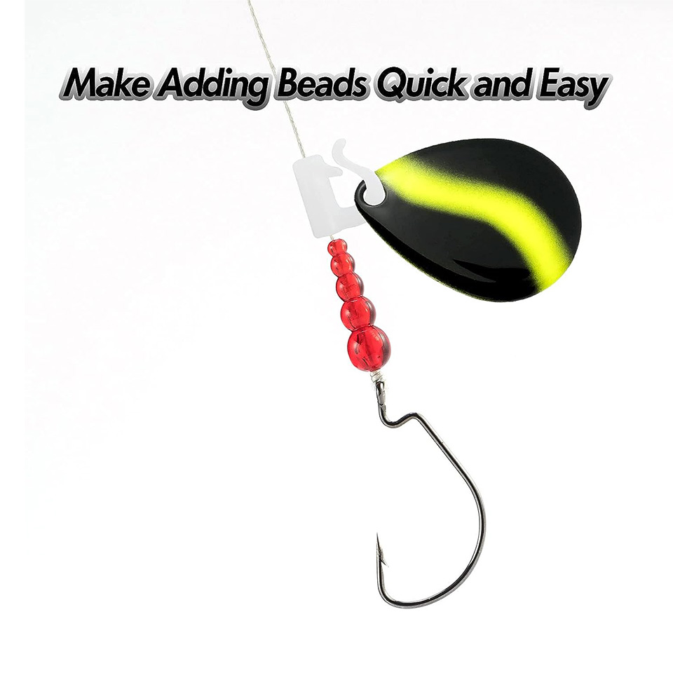 50PCS Stacked Fishing Beads Tr - Trout Fishing Lure 评论和价格