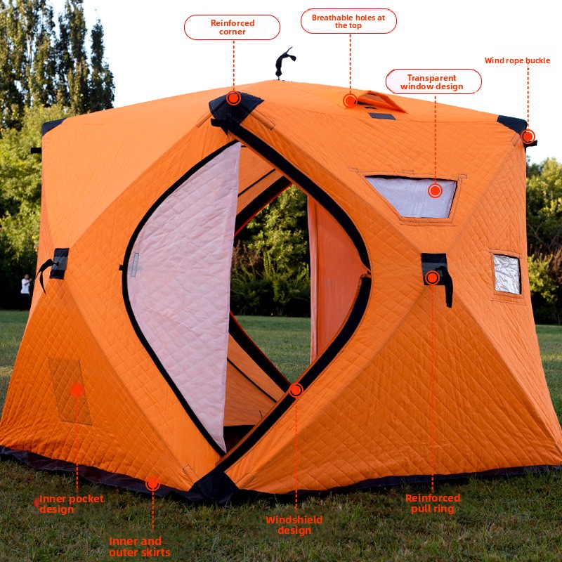 Ice Fishing Tent Thickened War - Fishing Equipment Needed 评论和价格