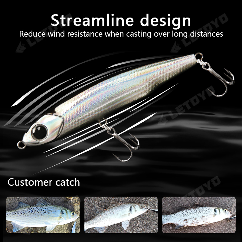 LETOYO Sinking Pencil 17g 12g- - Trout Fishing Lure 评论和价格