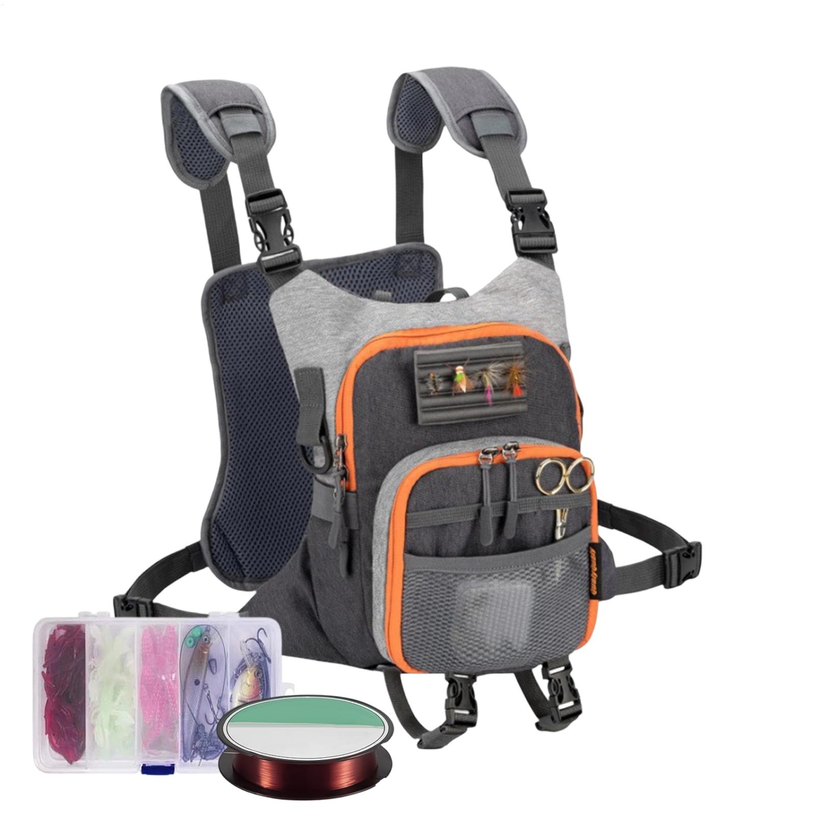 Fly Fishing Pack Vest Type Bac - Trout Fishing Lure 评论和价格