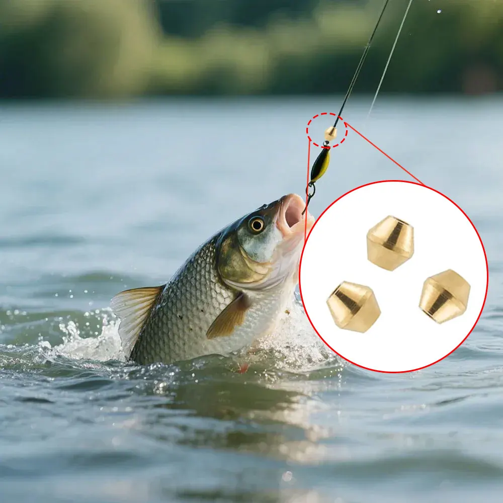 40pcs DIY Lure Brass Fishing B - Trout Fishing Lure 评论和价格