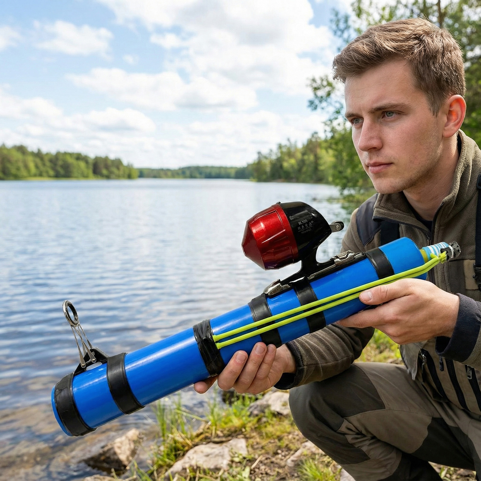 Fishing Catapult Rod with Reel - Trout Fishing Lure 评论和价格