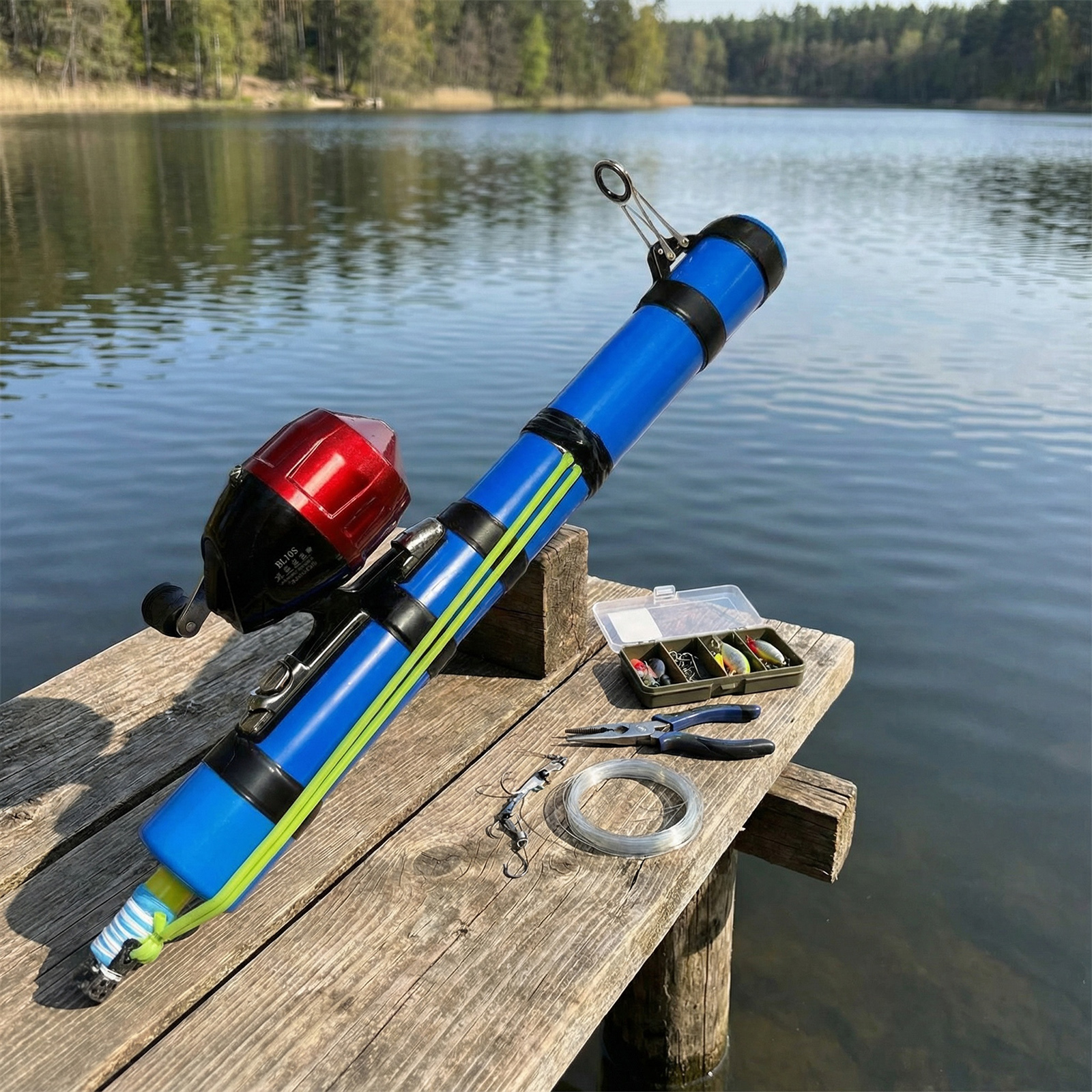 Fishing Catapult Rod with Reel - Trout Fishing Lure 评论和价格