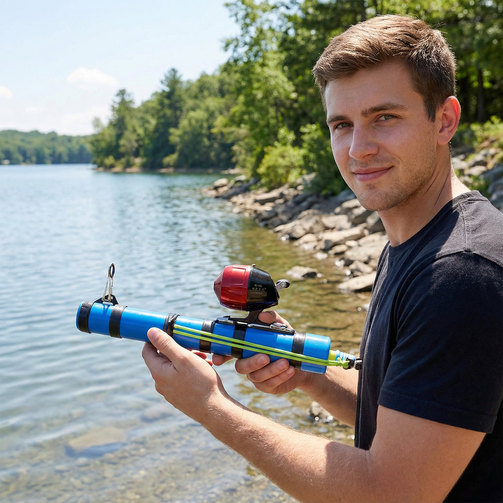 Fishing Catapult Rod with Reel - Trout Fishing Lure 评论和价格