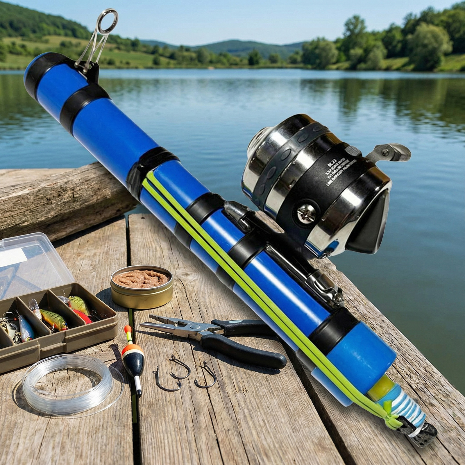 Fishing Catapult Rod with Reel - Trout Fishing Lure 评论和价格