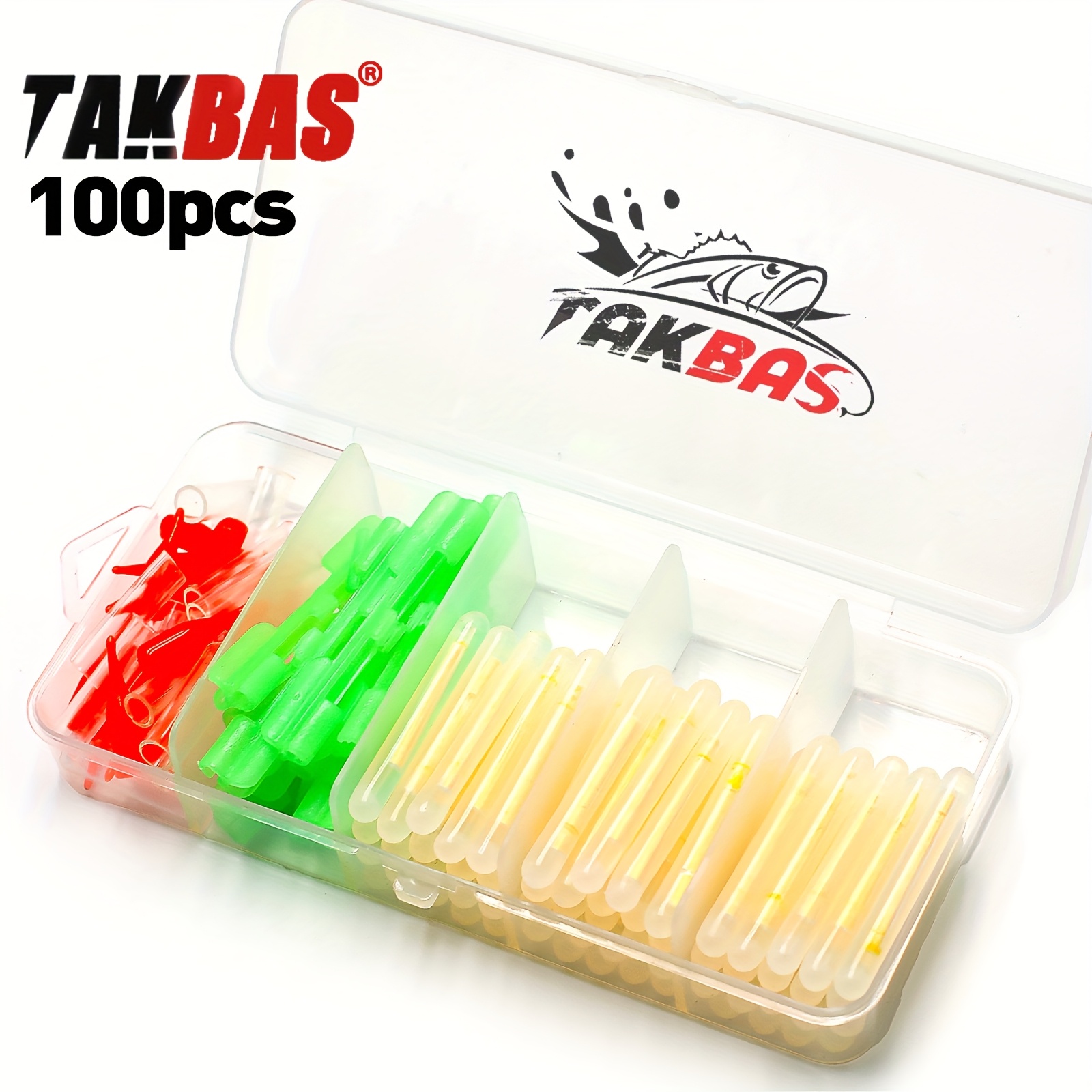 100PCS Fishing Glow Sticks Set - Night Float Fishing 评论和价格