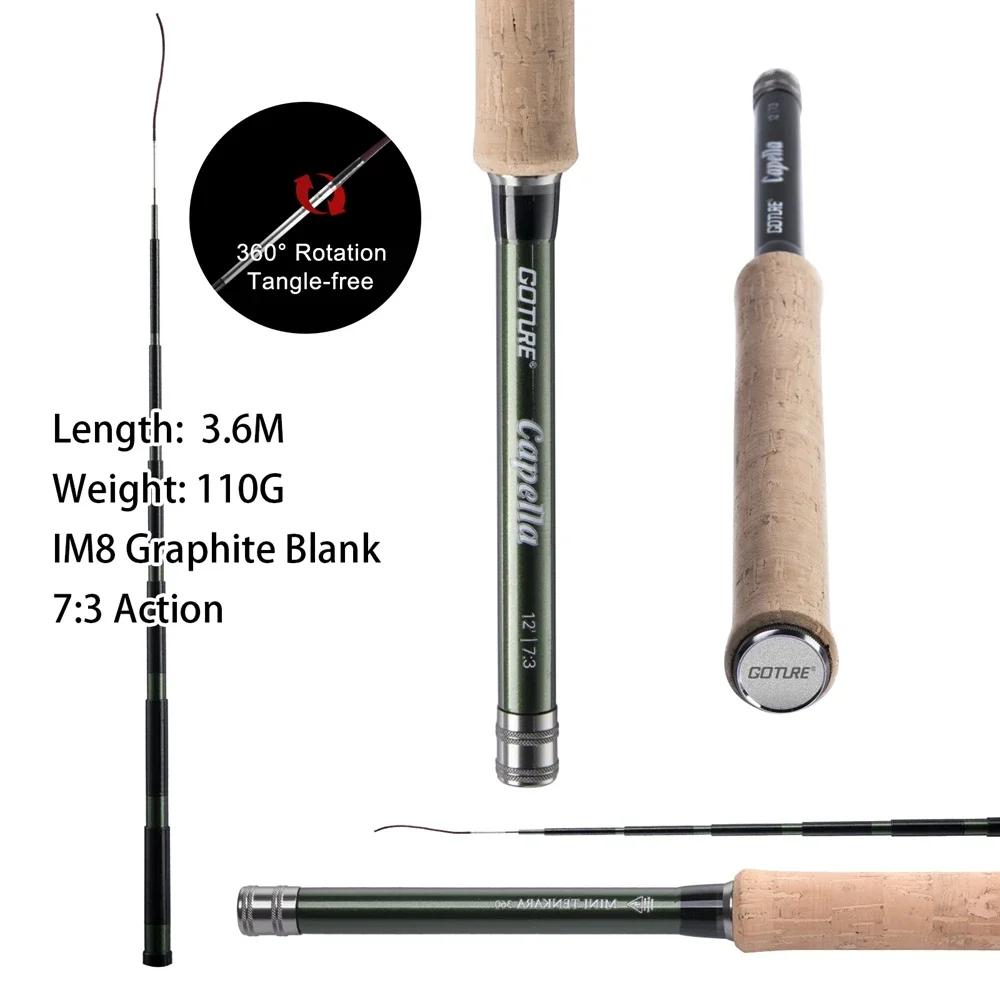 Goture 12FT Classical Tenkara  - Trout Fishing Lure 评论和价格
