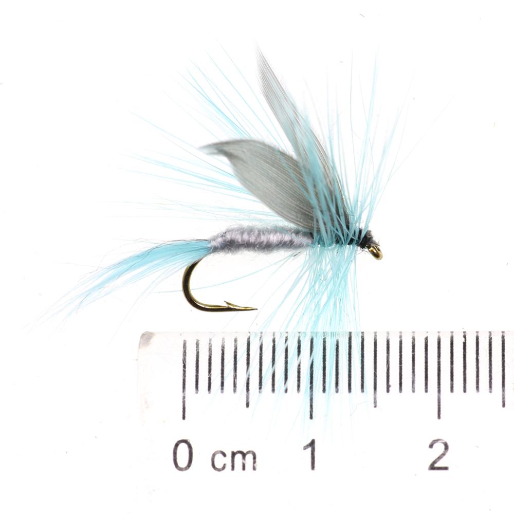 Bimoo 6pcs #10 Blue Dun Mayfly - Trout Fishing Lure 评论和价格